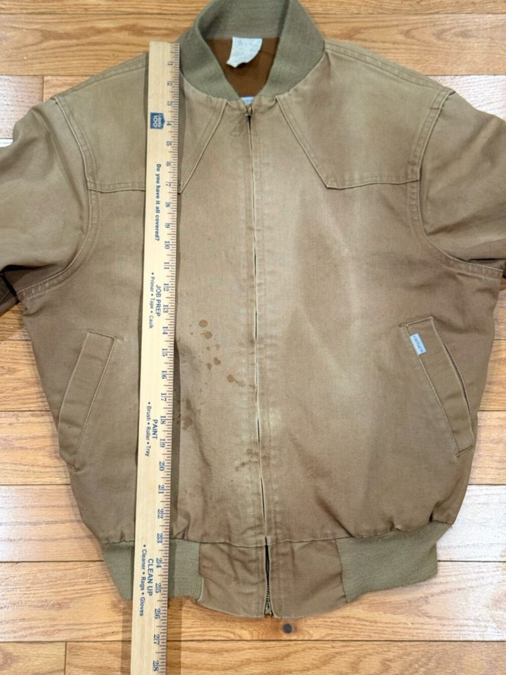 Carhartt 1989 100 Anniversary Duck Medium Santa Fe Bomber Jacket - Picture 16 of 16